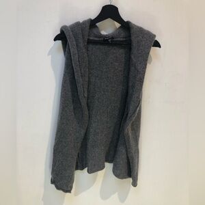 Eileen Fisher hooded vest